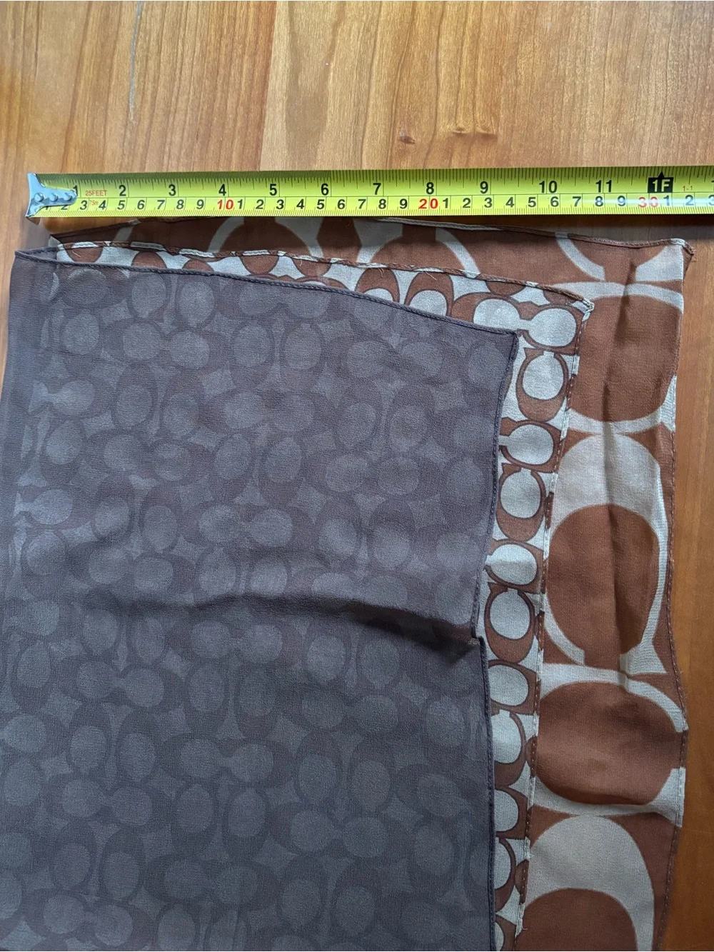 Coach signature print
